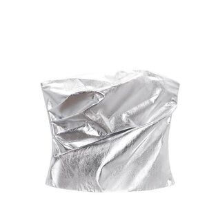 Sleeves silver top